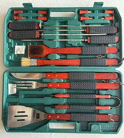 Barbecue attrezzatura set 18 pezzi