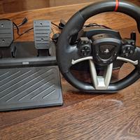 Volante con pedali Hori Racing Ps5