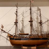 Modellino veliero Endeavour in legno 70 cm