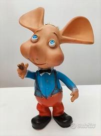 TOPO GIGIO PUPAZZO IN GOMMA DEL 1960-ITALOCREMONA