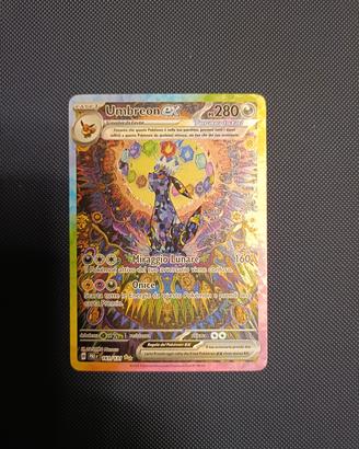umbreon ex 161 evoluzioni prismatiche 