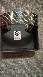 Bracciale Alfa Romeo in fibra di carbonio taglia M