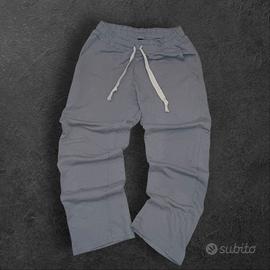 Pantaloni Tuta Baggy Grigio Perla / Streetwear