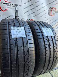 2 PNEUMATICI 255/40 R20 PIRELLI ESTIVE 90%