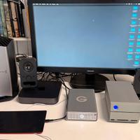 Workstation Mac mini i7 64GB + eGPU Vega56 + RAID