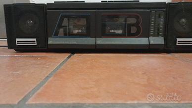 Radioregistratore Vintage Doppia Cassetta Samsung 