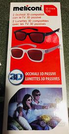 2 Occhiali 3D