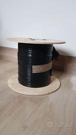 Cavo elettric 2x2,5. As-i Flat cable 200m EPDM bk