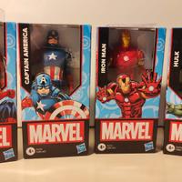 Lotto di 4 personaggi della Marvel 