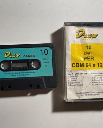 Commodore 64, draw games nr.10. 10 videogiochi