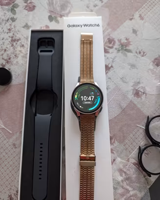 Galaxy Watch6 Completo di Scatola e 2 Cinturini