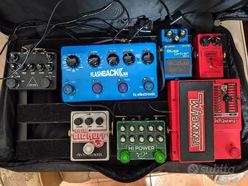 Pedaliera effetti chitarra