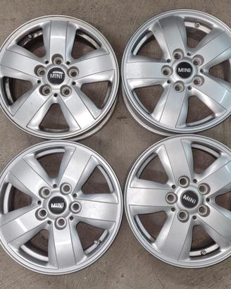 4 Cerchi da 15' in Lega - Mini - One Cooper Hatch 