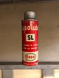 Latta olio esso Lube anni 60