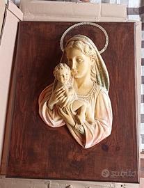 Madonna con bambino antica