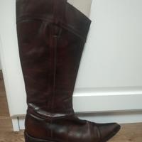 stivali camperos in pelle - donna n. 38