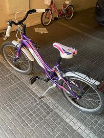 Coppia di biciclette per bambine (4+ anni)
