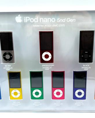 espositore plexiglas iPod nano 5 Gen