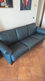 Coppia divani in pelle