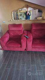 2 poltrone usate