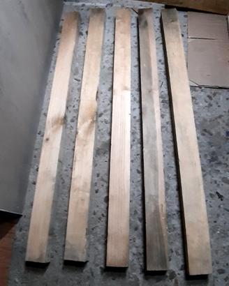 5 morali in legno