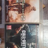 Call of Duty Modern Warfare 2 e Black ops PS3