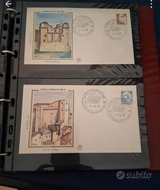francobolli e raccoglitore