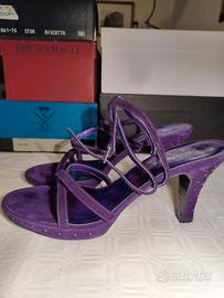 SANDALI VIOLA "ARMANI" N. 39