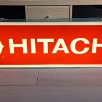 Insegna luminosa Hitachi 