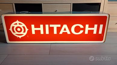 Insegna luminosa Hitachi 
