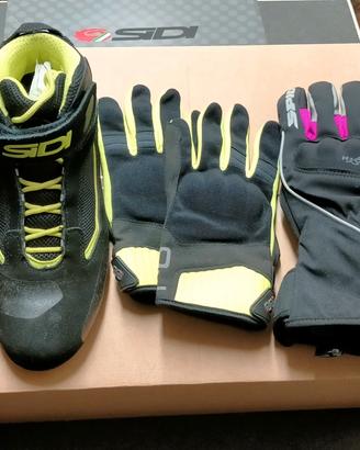 Scarpe e Guanti da moto