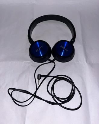 Cuffie Sony MDR-ZX310 di colore blu