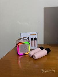 Cassa karaoke Bluetooth portatile
