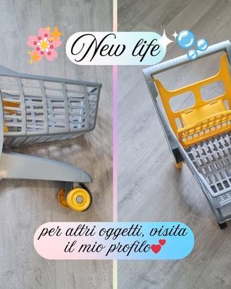 Carrello porta spesa giocattolo