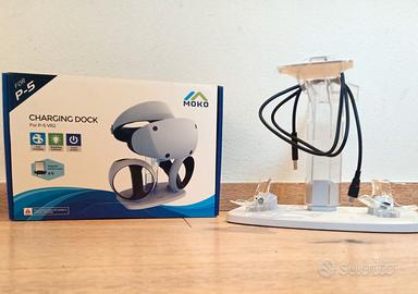 Visore VR PS5 e caricatore