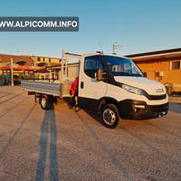 Iveco daily 35c14 Con gru Nuova e cassone fisso