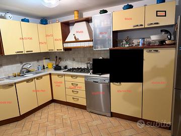 Cucina Componibile Angolare 190x330 Trattabile