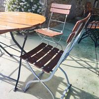 sedie da esterno in legno 