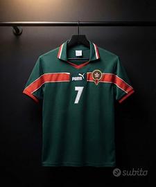 Maglia Marocco 1998 World Cup Away vintage Hadji 7