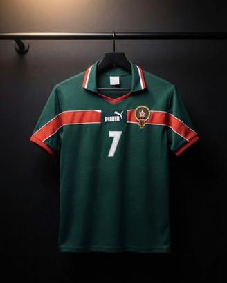 Maglia Marocco 1998 World Cup Away vintage Hadji 7
