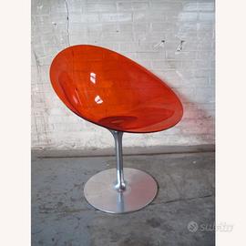 4 sedie girevoli Kartell Eros di Starck
