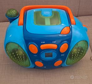 Lettore CD per bambini con microfono 