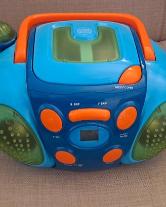 Lettore CD per bambini con microfono 
