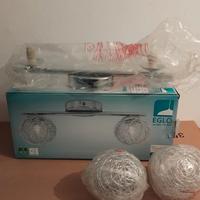 plafoniera luci doppie