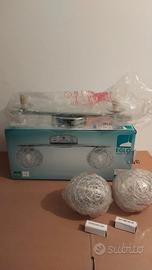 plafoniera luci doppie