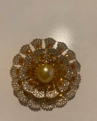 3 Pezzi Spille Gioiello da Donna, Spille per Vestiti Donna, Moda Spilla di Strass, Spilla da Colletto per Camicia per le Donne e le Ragazze