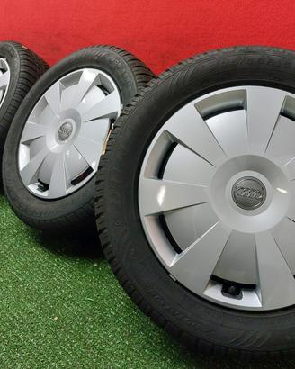 Cerchi Audi A3 Vw Golf Toura Caddy Gomme 205 55 16