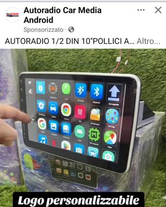 autoradio android 15 auto universale 10 pollici 