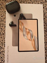 Honor pad x9a nuovo sigillato bundle cuffie