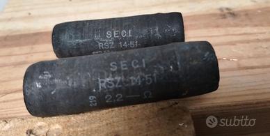 Coppia resistenze SECI RSZ 14-51 2,2 ohm